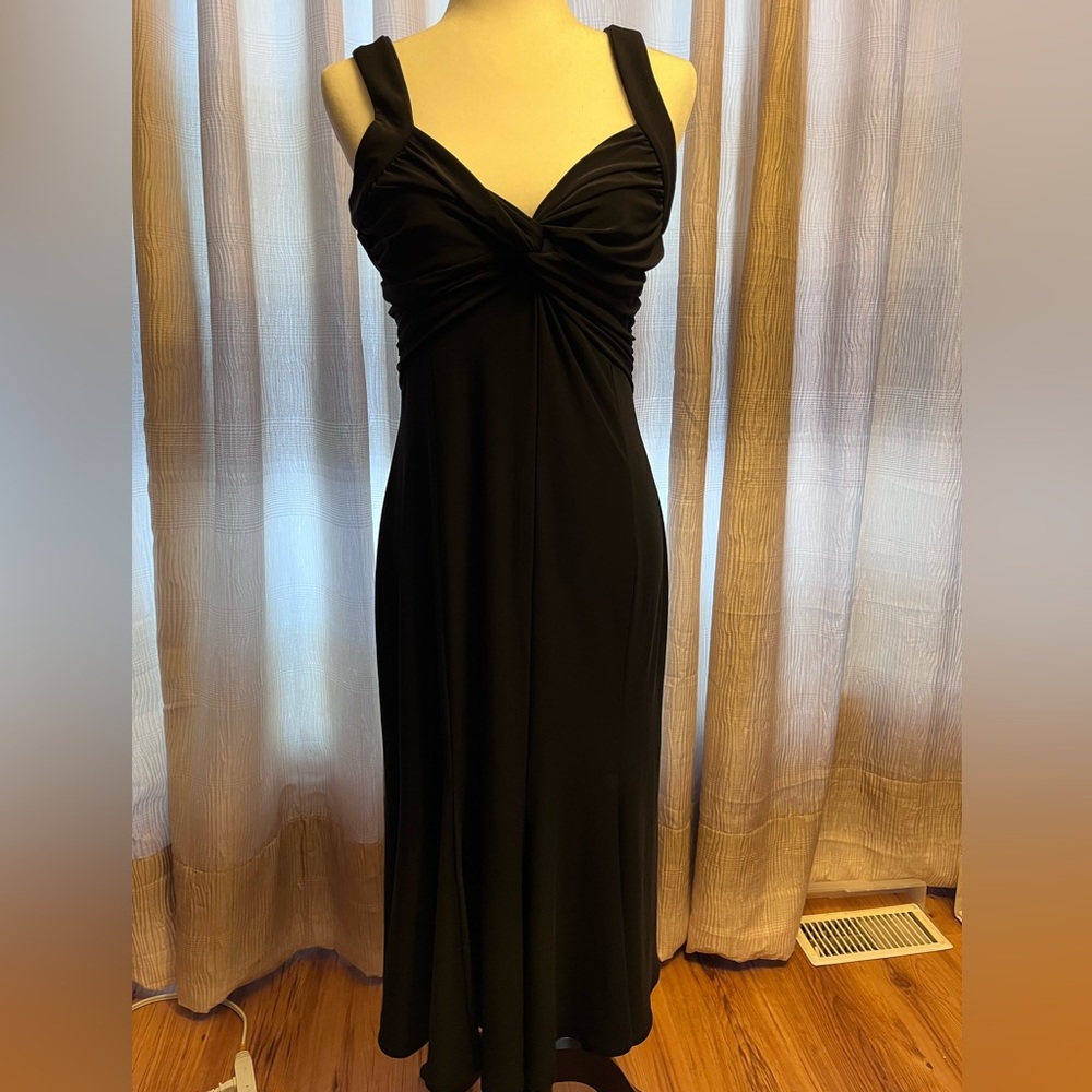 Black evening dress